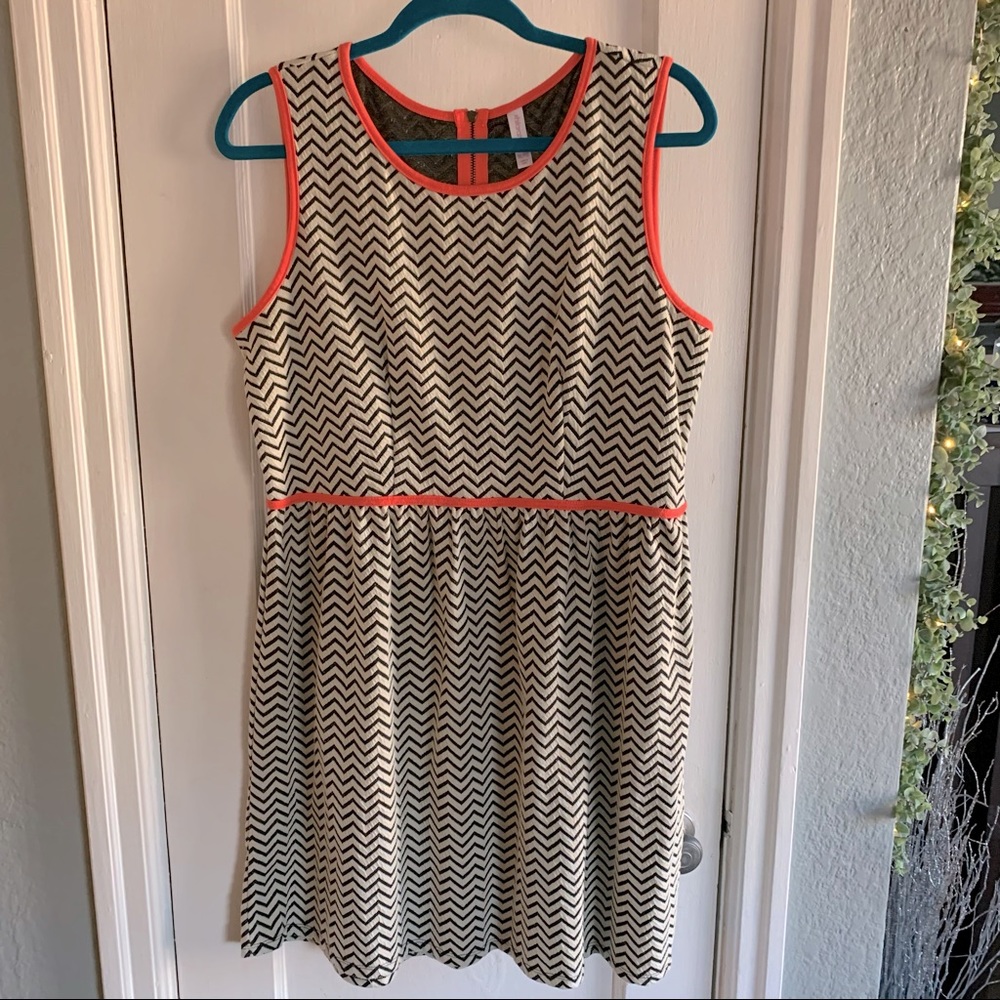 Xhilaration XL Chevron Print Dress
